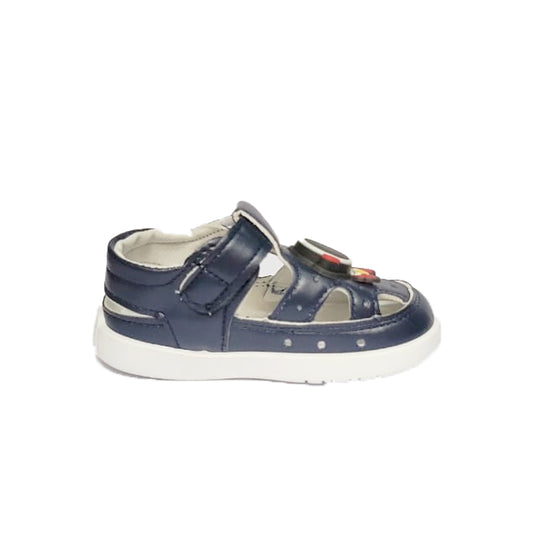 Boys Blue Astronauts Lightning Sandals